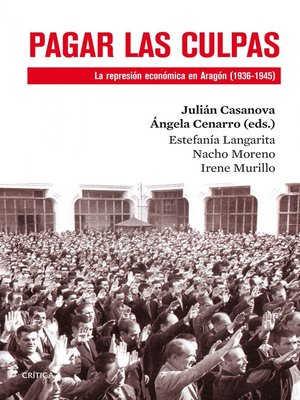 cover image of Pagar las culpas